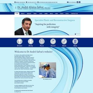#Medical style #website #design with #seo.